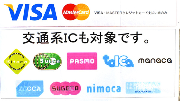 カシワバ薬局共進町店のクレカ/電子マネー対応