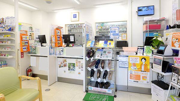 クオール薬局白山店の受付/カウンター