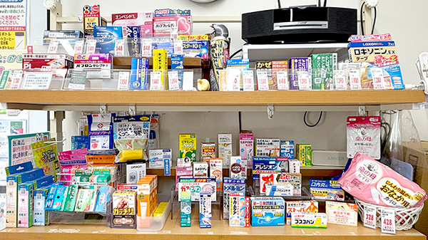 こじか薬局銀座通り店の一般医薬品