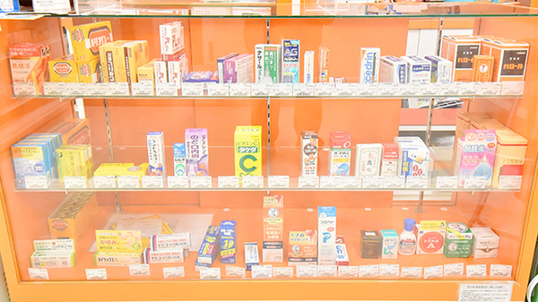クオール薬局トツカーナ店の一般医薬品