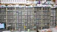 有限会社佐藤薬局初声営業所の薬棚