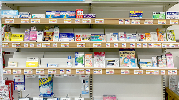 つばめ薬局の一般医薬品