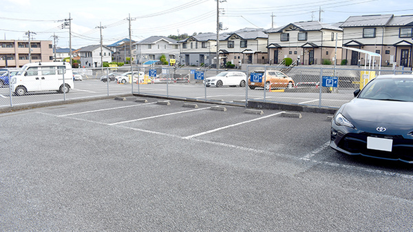 まごころ薬局都筑店の駐車場