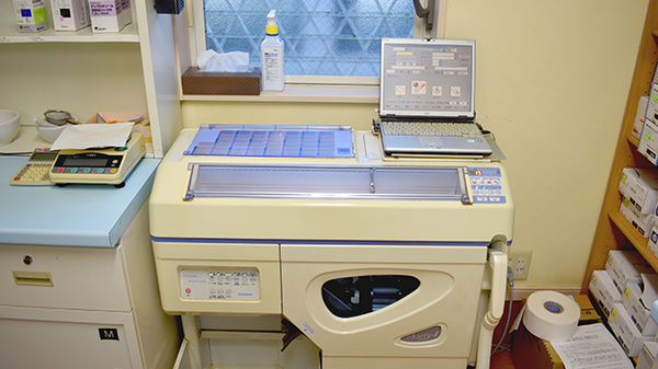 たんぽぽ薬局の調剤器具