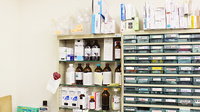 オダギリ薬局　つるまライラック店の調剤室