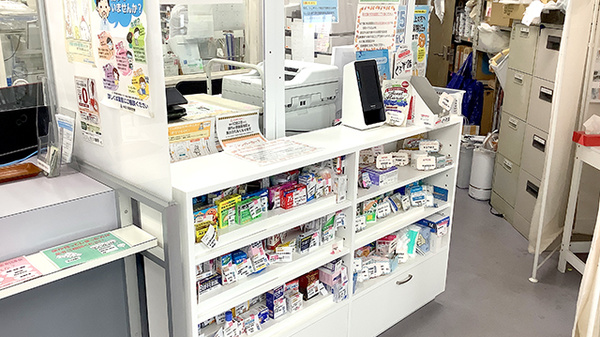 トマト薬局中田店の受付/カウンター