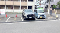 トマト薬局中田店の駐車場