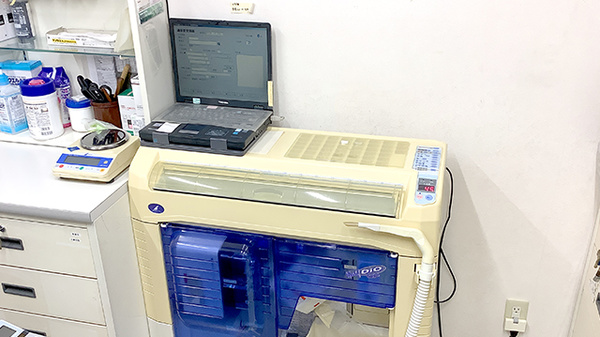 のぞみ薬局あざみ野店の調剤器具