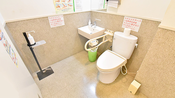 ファーマライズ薬局 新山下店のお手洗い