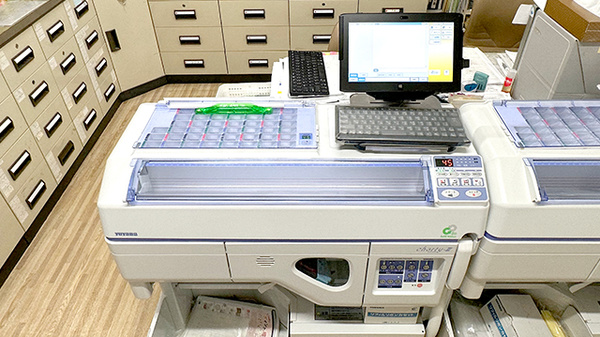 わかば薬局の調剤器具