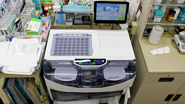 シフト一騎塚薬局の調剤器具