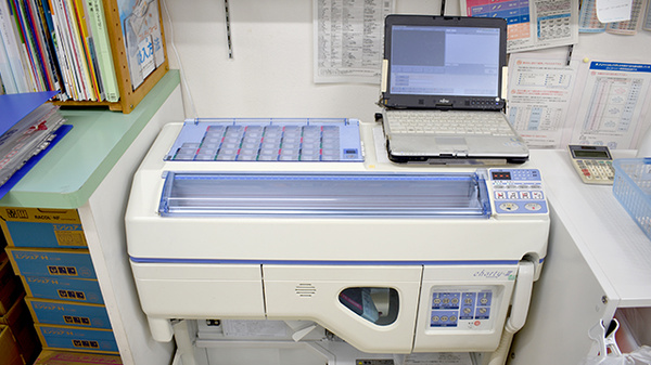 薬局下曽我くすりばこの調剤器具