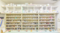 ハート調剤薬局中央通り店の薬棚