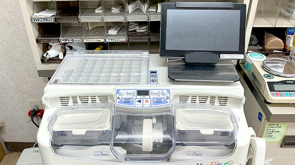 幸保調剤薬局の調剤器具