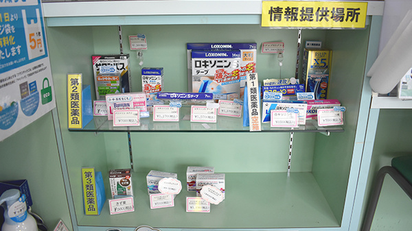 青山調剤薬局の一般医薬品