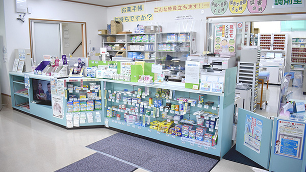碇ヶ関調剤薬局の受付/カウンター