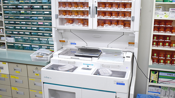 碇ヶ関調剤薬局の調剤器具
