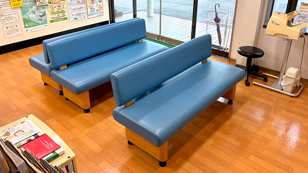 ききょう薬局浜岡店の待合スペース