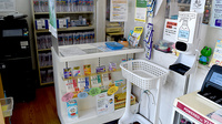 くすり自然堂薬局県立総合病院前店の受付/カウンター