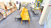 ファーマライズ薬局 柚木店の待合スペース