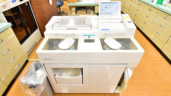 石引ファーマライズ薬局の調剤器具