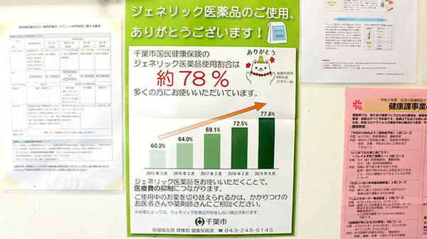 あゆみ薬局のジェネリック対応