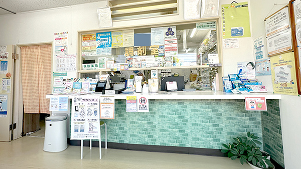 レモン薬局　佐倉表町店の受付/カウンター