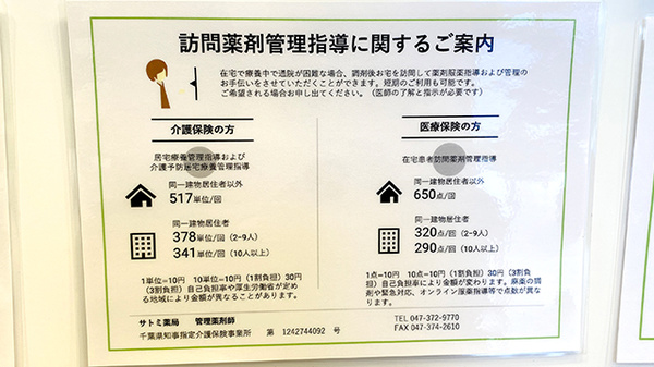 サトミグリーン薬局の在宅対応