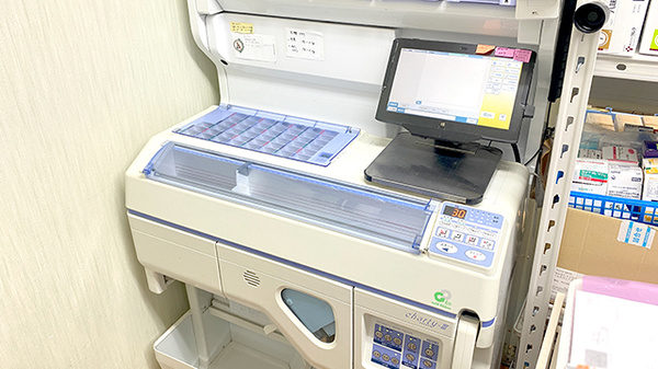 サトミグリーン薬局の調剤器具