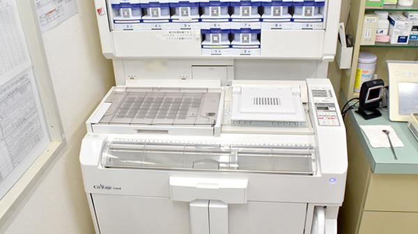 すずらん薬局の調剤器具