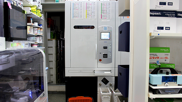 セントラル薬局千葉店の調剤器具