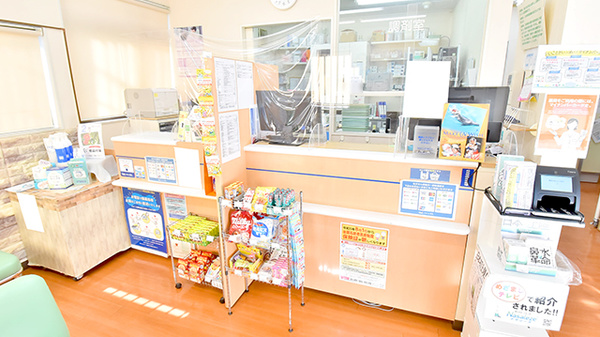 クオール薬局長浦店の受付/カウンター