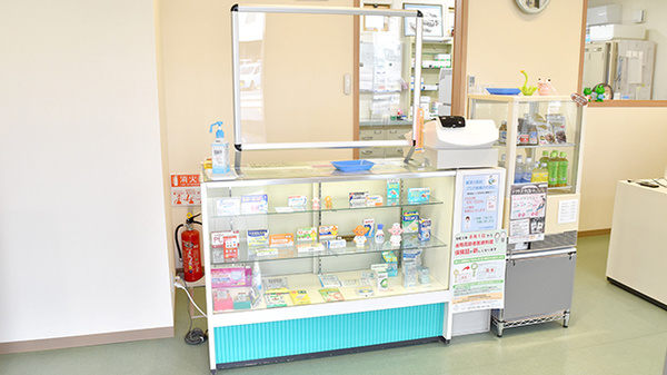 とみざわ薬局駅前店の受付/カウンター