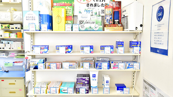 ローソンクオール薬局市原八幡店の一般医薬品