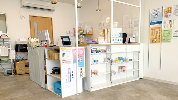 河野薬局の受付/カウンター