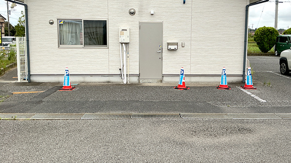 薫風薬局の駐車場