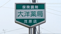 大洋薬局茂原店の看板