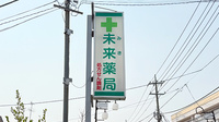 未来薬局の看板