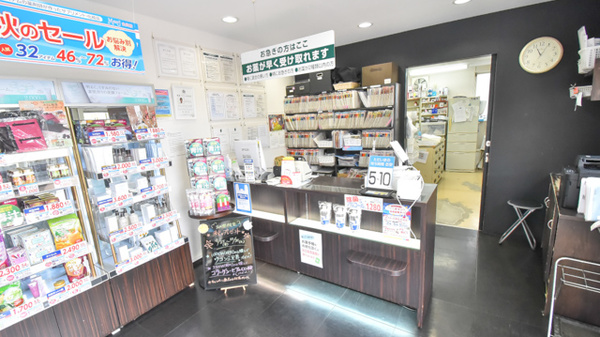 薬局メディクス 北柏店の受付/カウンター