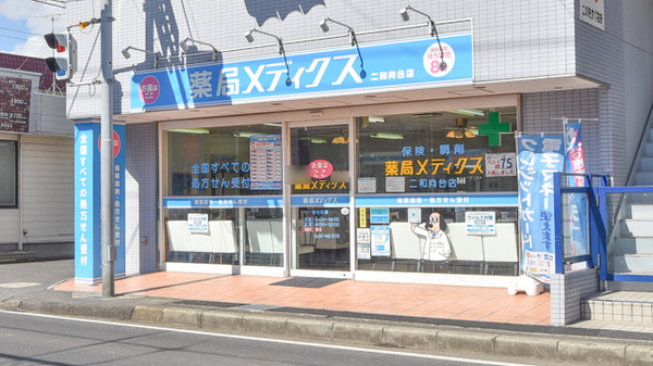 薬局メディクス 二和向台店の外観