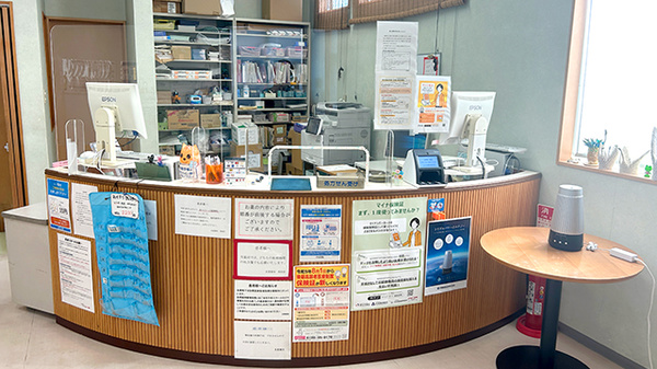 友愛薬局　茂原店の受付/カウンター