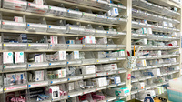 友愛薬局　みちのべ店の薬棚