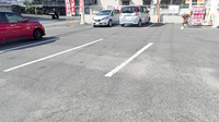 アカカベ薬局　茄子作店の駐車場