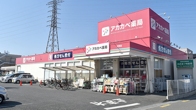 アカカベ薬局　交野店の外観