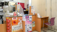 アカカベ薬局　長尾元町店の受付/カウンター