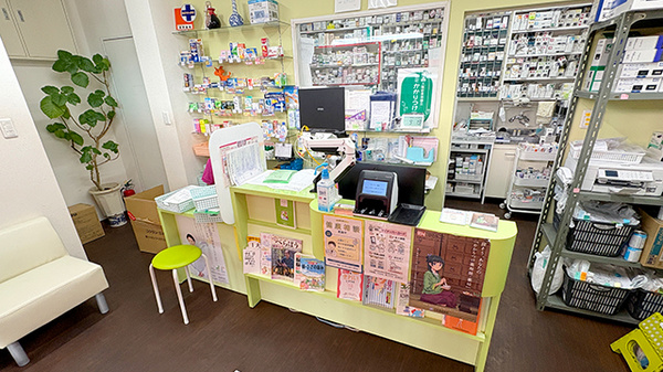 アルファー薬局の受付/カウンター