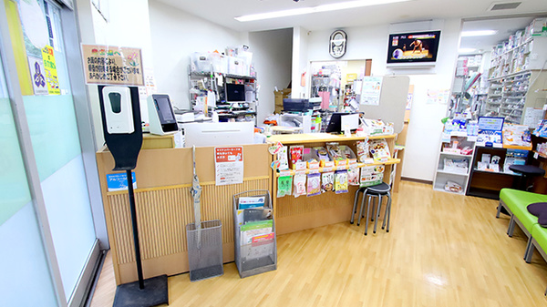 あんず薬局 豊中店の受付/カウンター