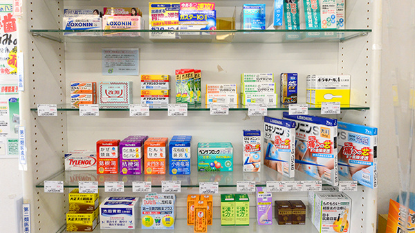 クオール薬局寺方本通店の一般医薬品