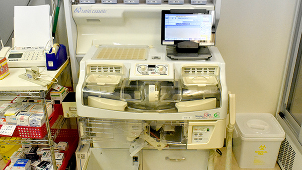 扇町カイセイ薬局の調剤器具