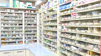 キタバ薬局　金剛西口店の薬棚